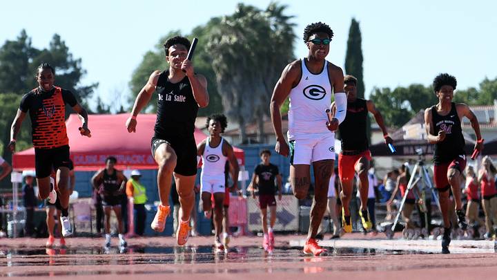 UCLA football commit Duece Jones-Drew, the son of Pro Bowl NFL player Maurice Jones-Drew, will lead the De La Salle 4x100-meter relay at the 2026 CIF State Track and Field Championships. UCLA football commit Duece Jones-Drew, the son of Pro Bowl NFL player Maurice Jones-Drew, will lead the De La Salle 4x100-meter relay at the 2026 CIF State Track and Field Championships.