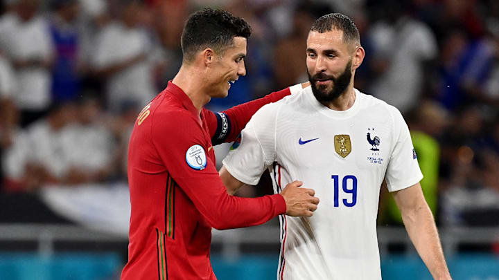 Cristiano Ronaldo y Karim Benzema