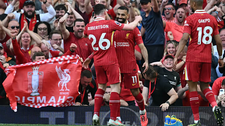 Liverpool goleia o Tottenham e é campeão da Premier League 2024/25 Liverpool goleia o Tottenham e é campeão da Premier League 2024/25