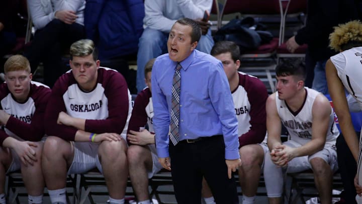 Ryan Parker led Oskaloosa to a state basketball champion before taking on his current role as activities director. 