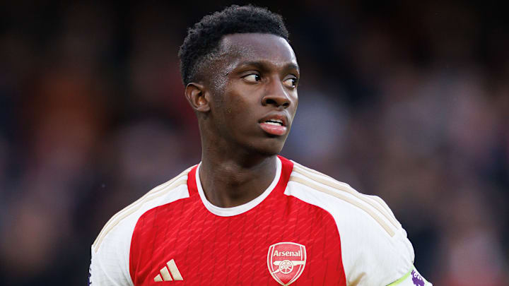 Eddie Nketiah s'est offert un triplé contre Sheffield United Eddie Nketiah s'est offert un triplé contre Sheffield United
