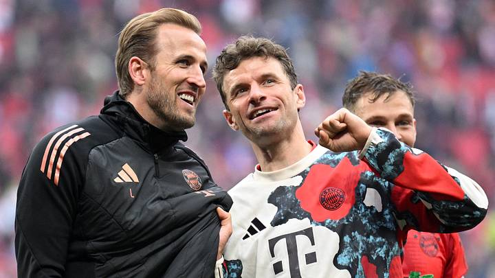 Harry Kane und Thomas Müller Harry Kane und Thomas Müller