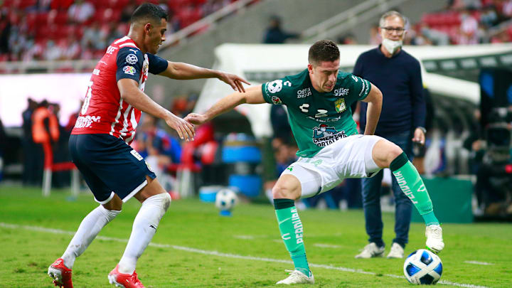 Chivas v Leon - Torneo Apertura 2021 Liga MX Chivas v Leon - Torneo Apertura 2021 Liga MX