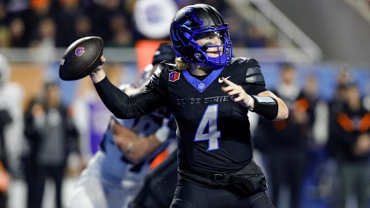 Boise State Broncos quarterback Maddux Madsen.