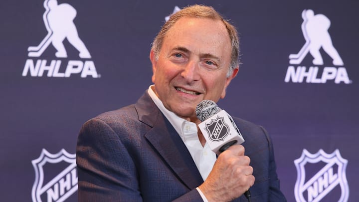 NHL Commissioner Gary Bettman offered his thoughts on expansion as part of the Board of Governors meetings.