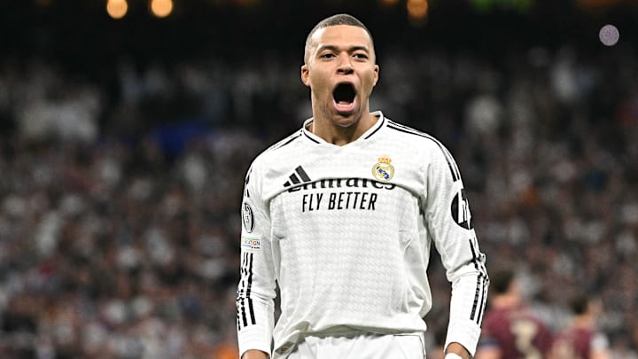 Kylian Mbappé a inscrit un triplé contre Manchester City. 