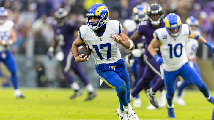 Los Angeles Rams Puka Nacua v Baltimore Ravens
