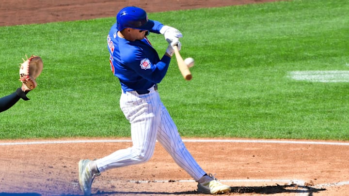 Matt Shaw in spring training