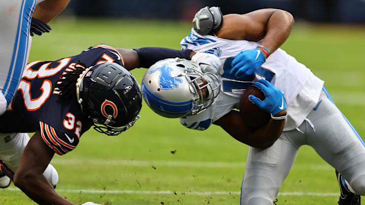 Bears cornerback Terell Smith moves in for the tackle against the Lions last year in a 28-13 Bears win. Bears cornerback Terell Smith moves in for the tackle against the Lions last year in a 28-13 Bears win.