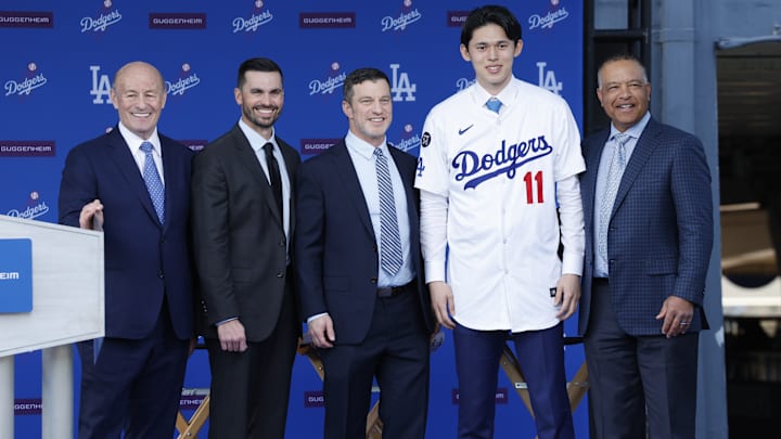 Los Angeles Dodgers Introduce Roki Sasaki