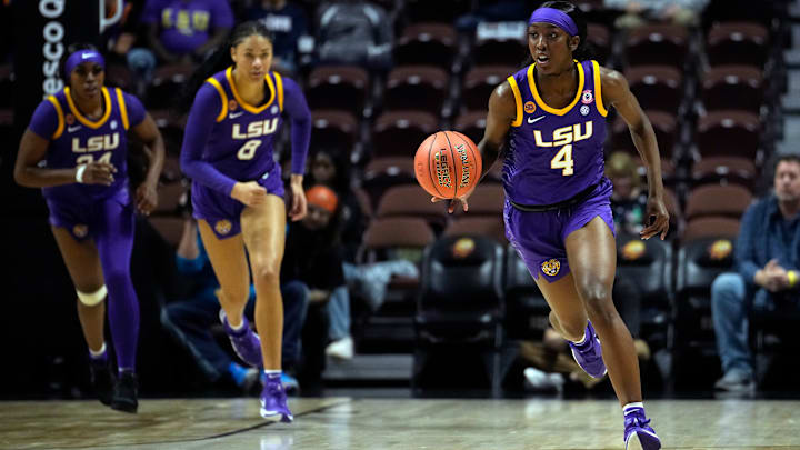 Basketball Hall of Fame Invesco QQQ Women's Showcase: LSU v Seton Hall