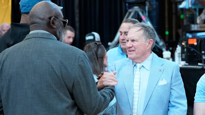 UNC football head coach Bill Belichick