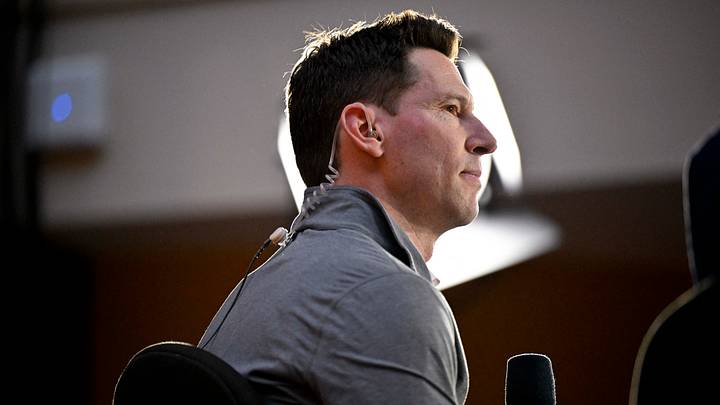 Dec 9, 2024; Dallas, TX, USA; Boston Red Sox chief baseball officer Craig Breslow speaks with the media at the Hilton Anatole during the 2024 MLB Winter Meetings. Mandatory Credit: Jerome Miron-Imagn Images Dec 9, 2024; Dallas, TX, USA; Boston Red Sox chief baseball officer Craig Breslow speaks with the media at the Hilton Anatole during the 2024 MLB Winter Meetings. Mandatory Credit: Jerome Miron-Imagn Images
