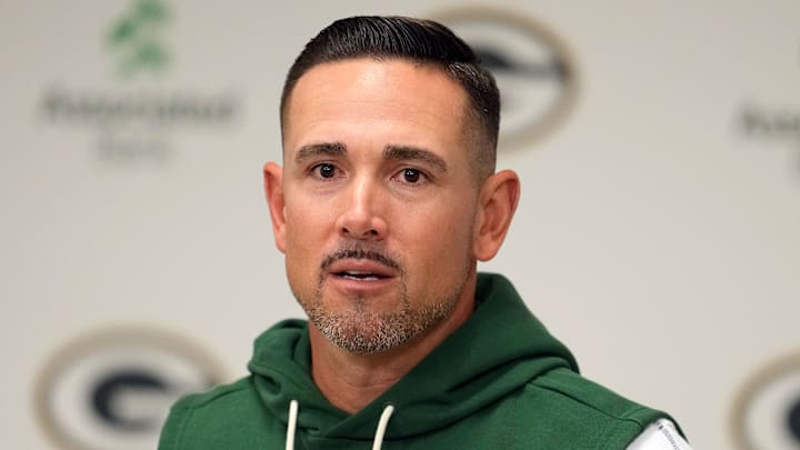 Green Bay Packers head coach Matt LaFleur