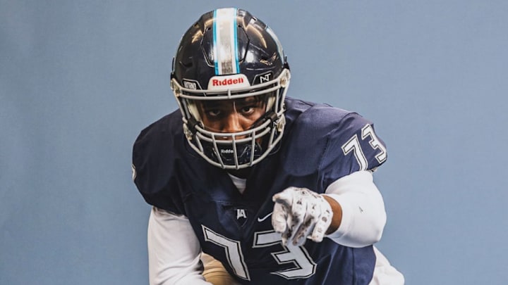 Nebraska football recruit Caden Moss is the No. 1 offensive tackle in the 2027 class. Nebraska football recruit Caden Moss is the No. 1 offensive tackle in the 2027 class.