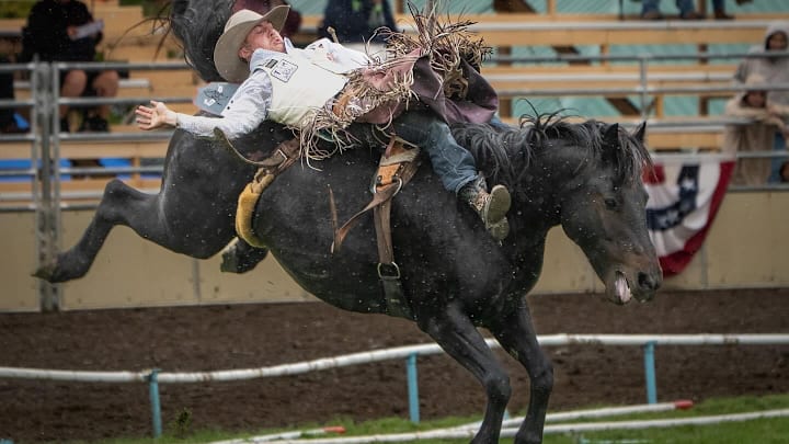 Weston Timberman at the Pendleton Round-Up