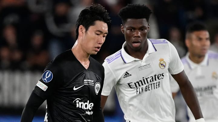 Aurélien Tchouaméni a pu jouer quelques minutes lors de cette Supercoupe d'Europe.