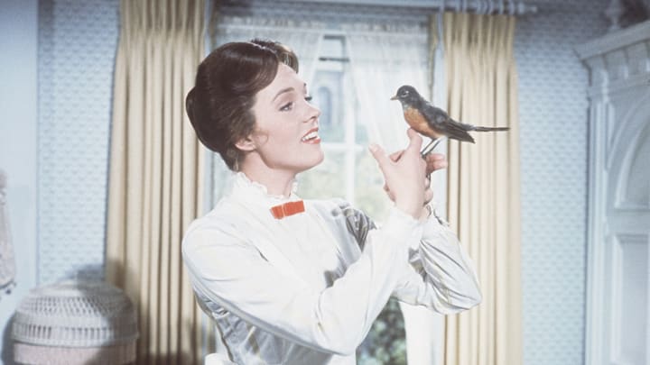 MARY POPPINS - "Mary Poppins," for which Julie Andrews won the Oscar as Best Actress in a Leading Role for her feature film debut, airs on ABC. (Disney)
JULIE ANDREWS
