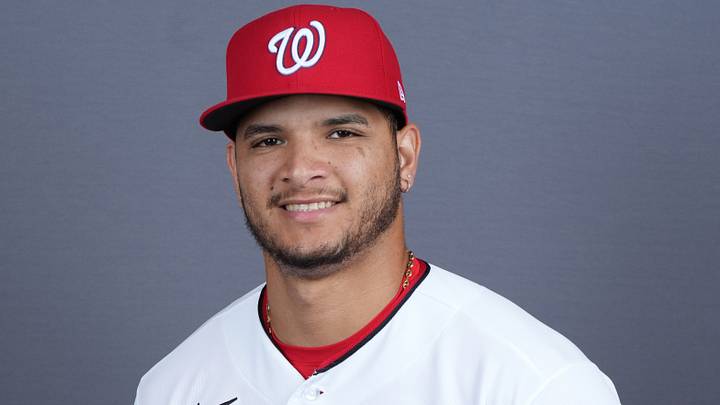 Washington Nationals pitcher Luis Perales Washington Nationals pitcher Luis Perales