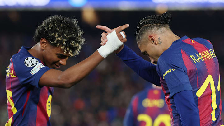 Yamal e Raphinha são duas das estrelas do Barça
