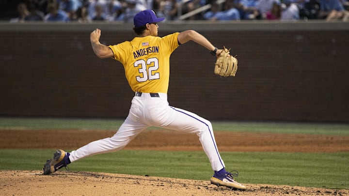LSU Tigers Kade Anderson LSU Tigers Kade Anderson