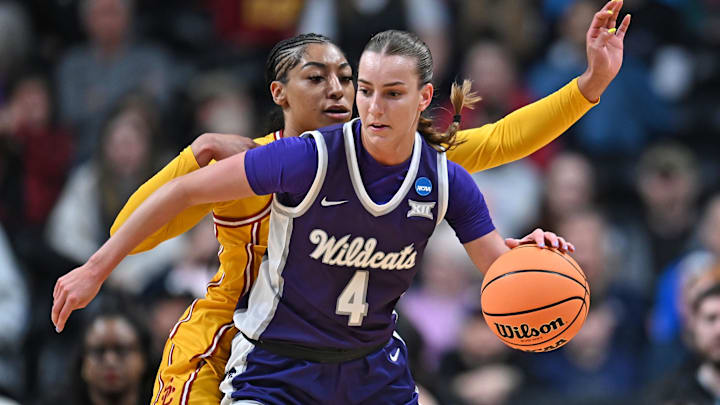 Kansas State Wildcats guard Serena Sundell 