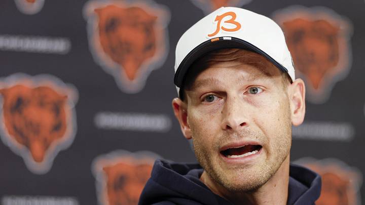 Chicago Bears head coach Ben Johnson 