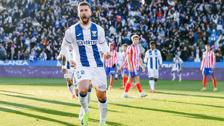 Defensor do Leganés fez gol contra o Atlético de Madrid