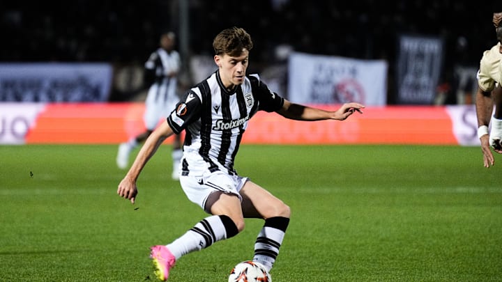 Giannis Konstantelias im Trikot von PAOK Giannis Konstantelias im Trikot von PAOK