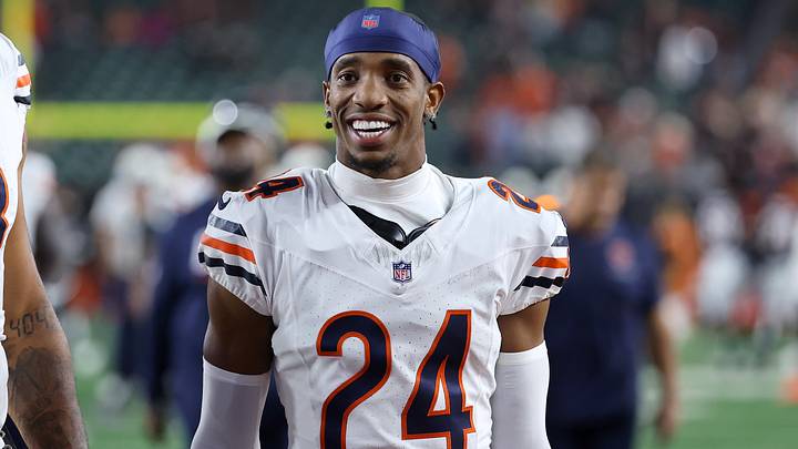 Chicago Bears cornerback Malik Muhammad (24) after a game against the Cincinnati Bengals at Paycor Stadium. Mandatory Credit: Joseph Maiorana-Imagn Images Chicago Bears cornerback Malik Muhammad (24) after a game against the Cincinnati Bengals at Paycor Stadium. Mandatory Credit: Joseph Maiorana-Imagn Images