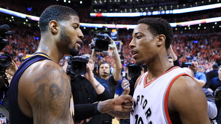 Paul George era el jugador más importante de los Indiana Pacers cuando llegaron a su última Final de Conferencia, frente al Miami Heat 