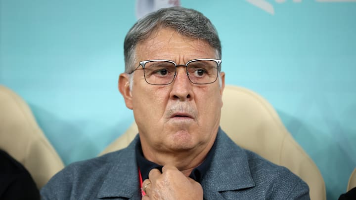 El entrenador Gerardo Martino.