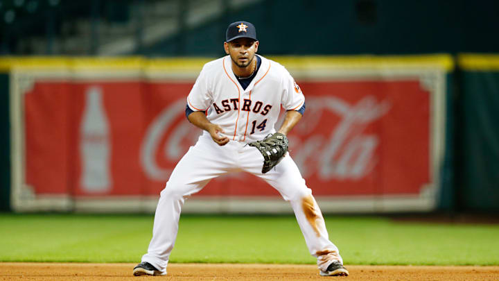 Guzmán actuó por última vez en Grandes Ligas en el año 2014 con los Astros de Houston