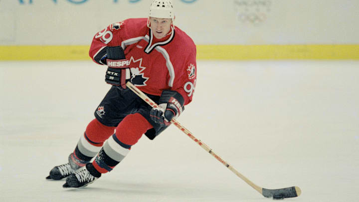 In hockey, he's arguably the greatest player of all time. 