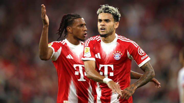 Die Bayern-Stars Michael Olise und Luis Diaz