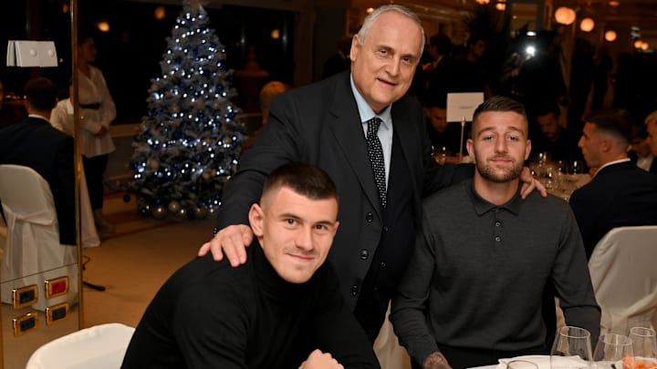 Lotito e Milinkovic-Savic Lotito e Milinkovic-Savic