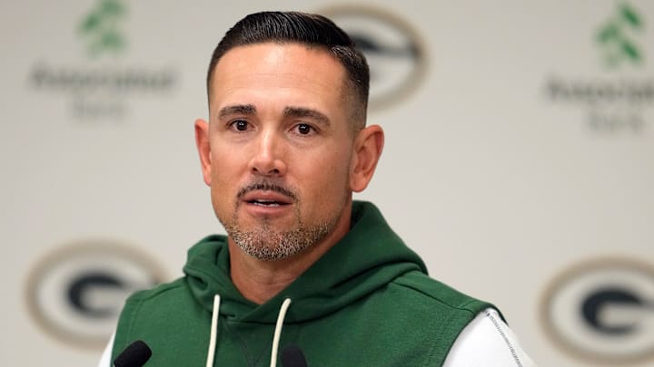 Green Bay Packers head coach Matt LaFleur