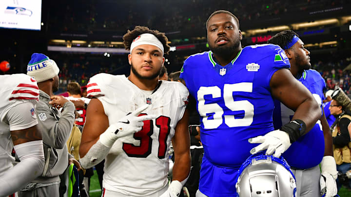 San Francisco 49ers v Seattle Seahawks, Isaac Guerendo, Michael Jerrell