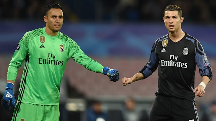 Keylor Navas jugó con Cristiano Ronaldo durante cuatro años en el Real Madrid