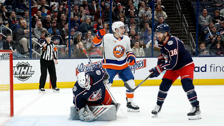 New York Islanders v Columbus Blue Jackets