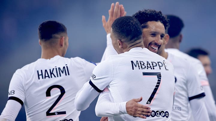 Kylian Mbappé und Marquinhos bilden bei PSG ein gutes Team.