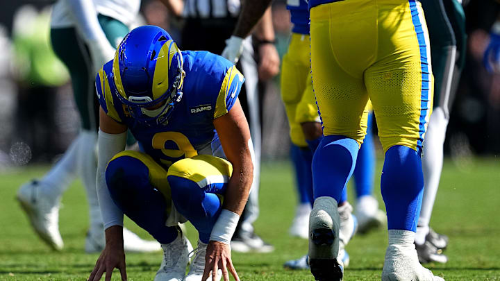 Los Angeles Rams Matthew Stafford v Philadelphia Eagles