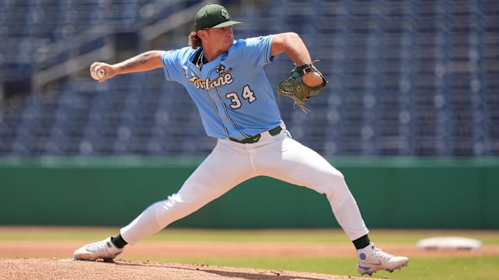 Tulane pitcher Chandler Welch