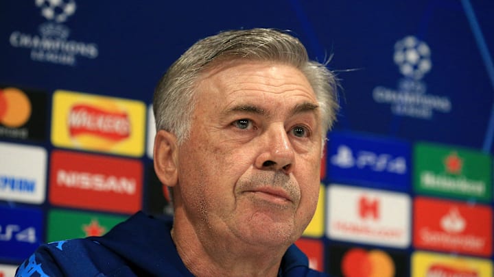 Carlo Ancelotti en conférence de presse