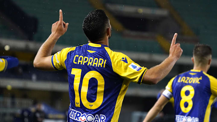 L'esultanza di Caprari