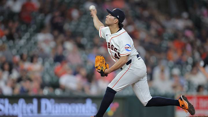 Houston Astros pitcher Tatsuya Imai (45) Credit: Erik Williams-Imagn Images Houston Astros pitcher Tatsuya Imai (45) Credit: Erik Williams-Imagn Images