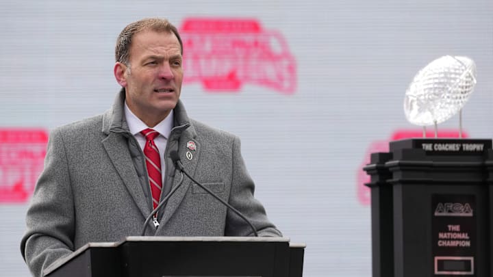 Ohio State Buckeyes Celebrate NCAA Football Championship