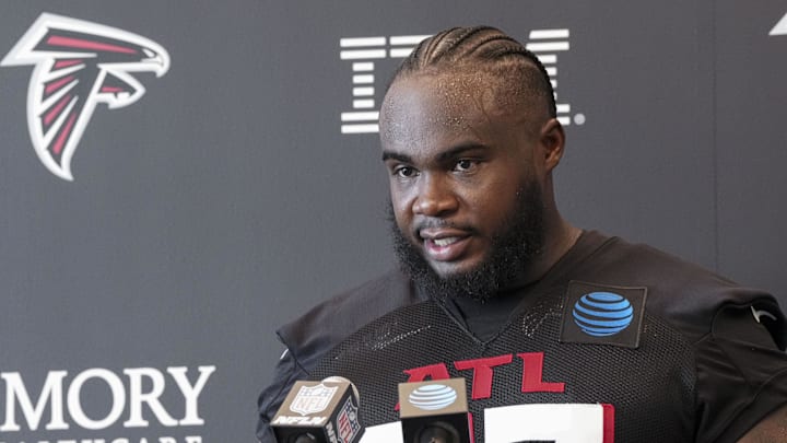 Former Atlanta Falcons defensive tackle Grady Jarrett