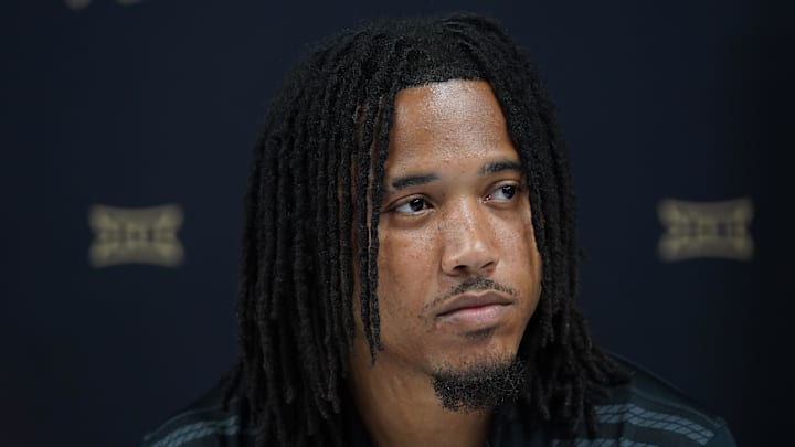 Jul 9, 2025; Frisco, TX, USA; Colorado quarterback Kaidon Salter speaks with the media during 2025 Big 12 Football Media Days at The Star. Mandatory Credit: Raymond Carlin III-Imagn Images Jul 9, 2025; Frisco, TX, USA; Colorado quarterback Kaidon Salter speaks with the media during 2025 Big 12 Football Media Days at The Star. Mandatory Credit: Raymond Carlin III-Imagn Images