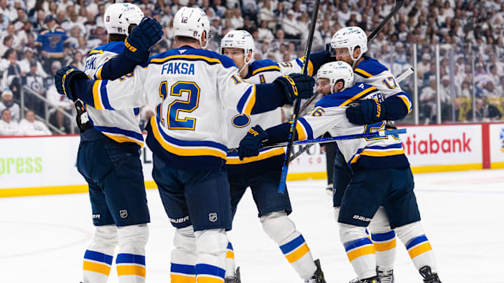 St Louis Blues v Winnipeg Jets - Game Five